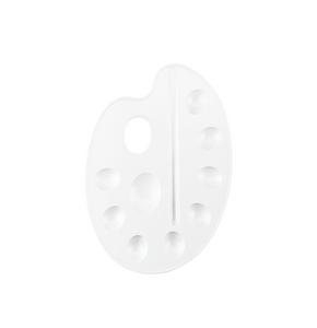 MİRADO OPS OVAL RESİM PALETİ BEYAZ 24'LÜ