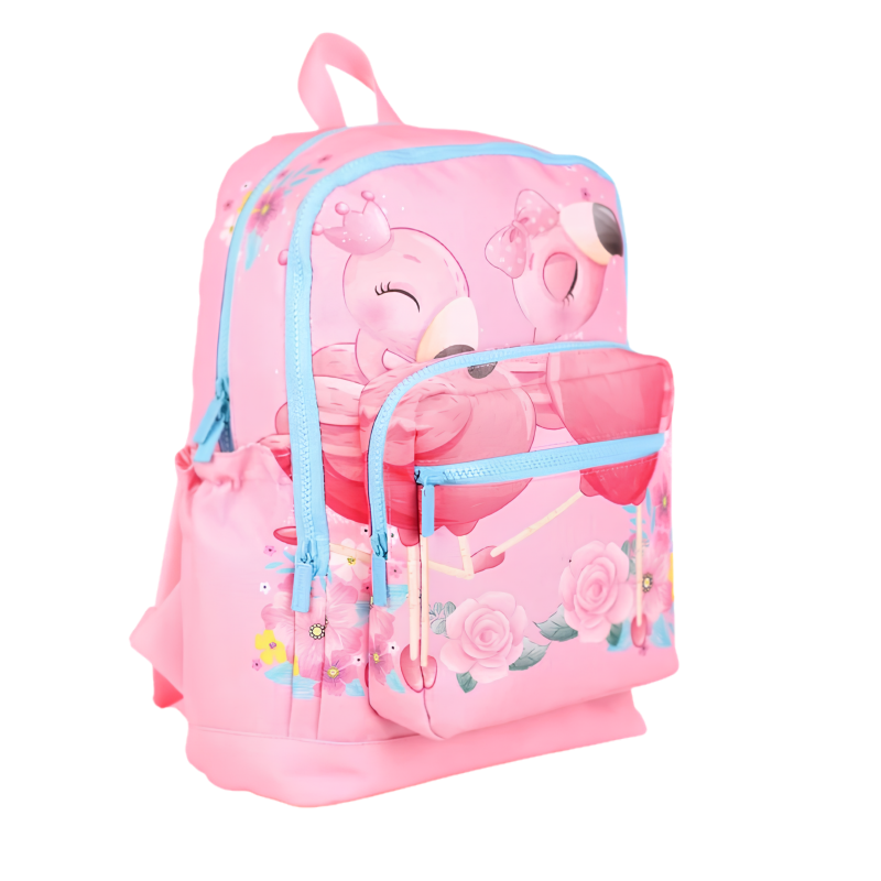 KAUKKO L-5197 KIDS SIRT ÇANTASI(LAYER FLAMINGO)