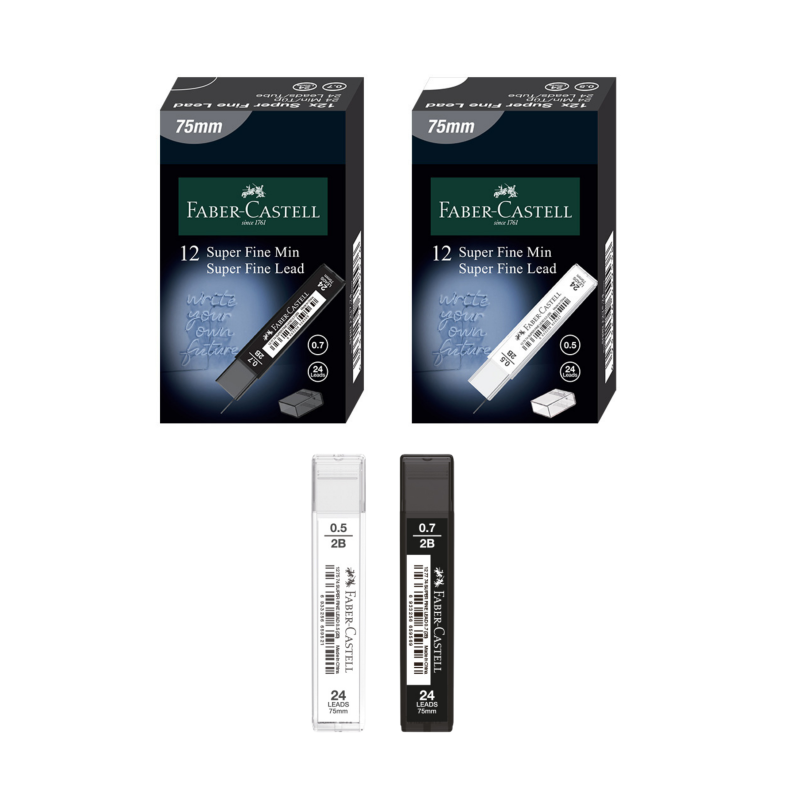 FABER C.SÜPER FINE ICE MIN.2B 0,5 (75MM) 12'Lİ