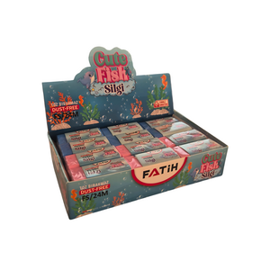 FATİH 37084 FS24 SİLGİ CUTE FİSH 24'LÜ