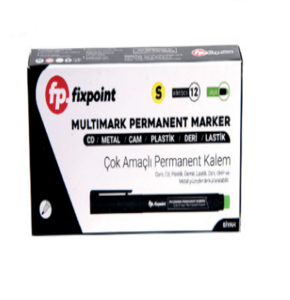 FİXPOİNT P-0318 PERMANENT KALEM S MAVİ 12'Lİ*144