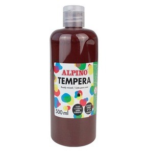 ALPINO DM-030180 TEMPERA SULU BOYA 500ML-KAHVERENGİ