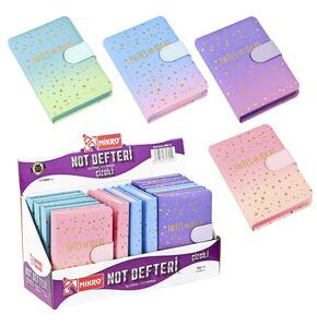 MİKRO MG-11 STANDLI ÇİZGİLİ NOT DEFTERİ 12Lİ (112 YP)