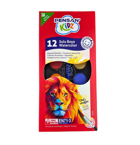 PENSAN 7003  KİDZ 12 RENK SULU BOYA