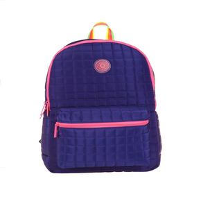 KAUKKO QUILTED SIRT ÇANTASI (NAVY BLUE)
