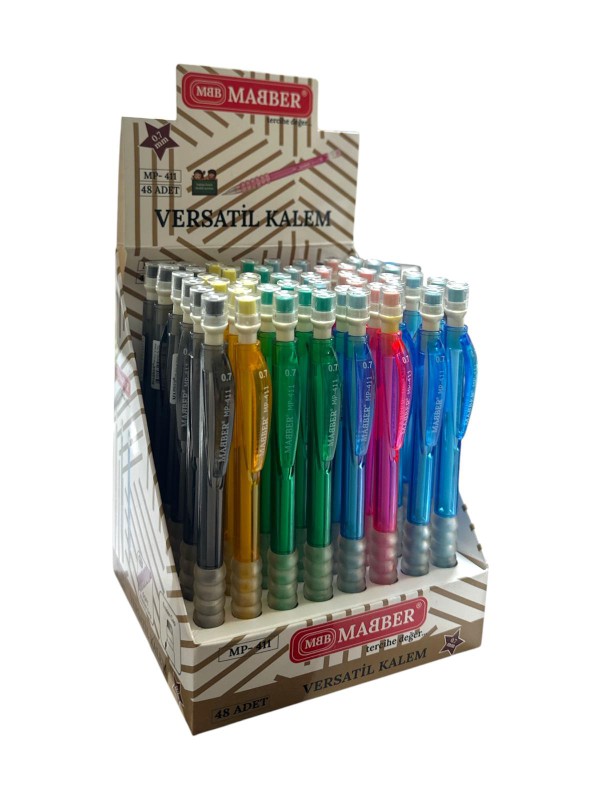 MABER MP-411 STANDLI VERSATİL KALEM 07MM 48Lİ
