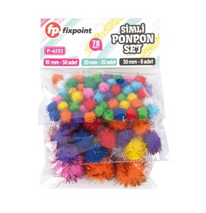 FİXPOİNT P-6232 PONPON SİMLİ 78'Lİ 12 PAKET *20