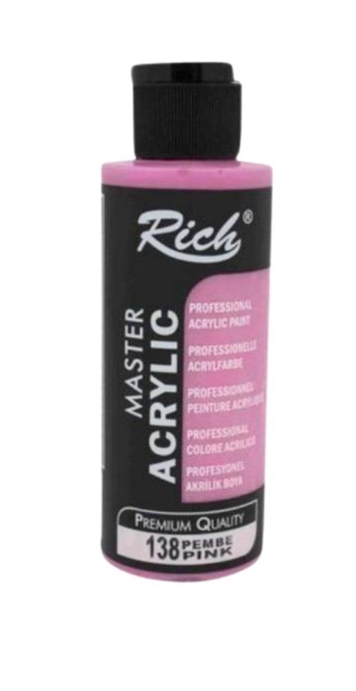 RİCH MASTER 2122 AKRİLİK BOYA PEMBE 120CC
