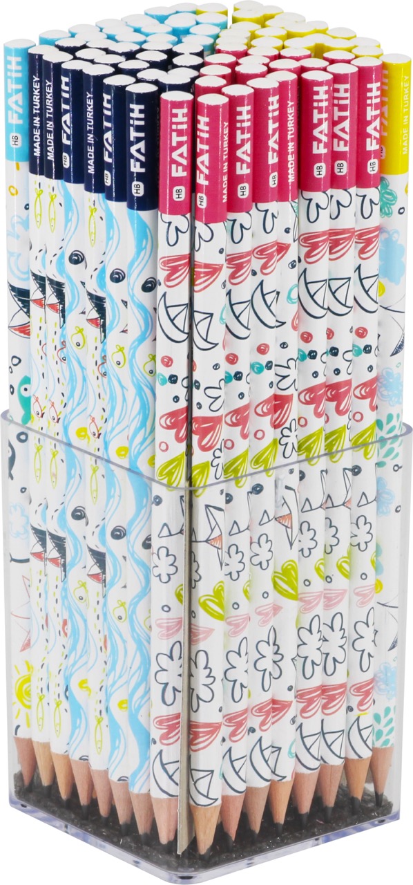 FATİH 17710 ÇOCUK ÇİZİMİ KURŞUN KALEM 72'Lİ *24