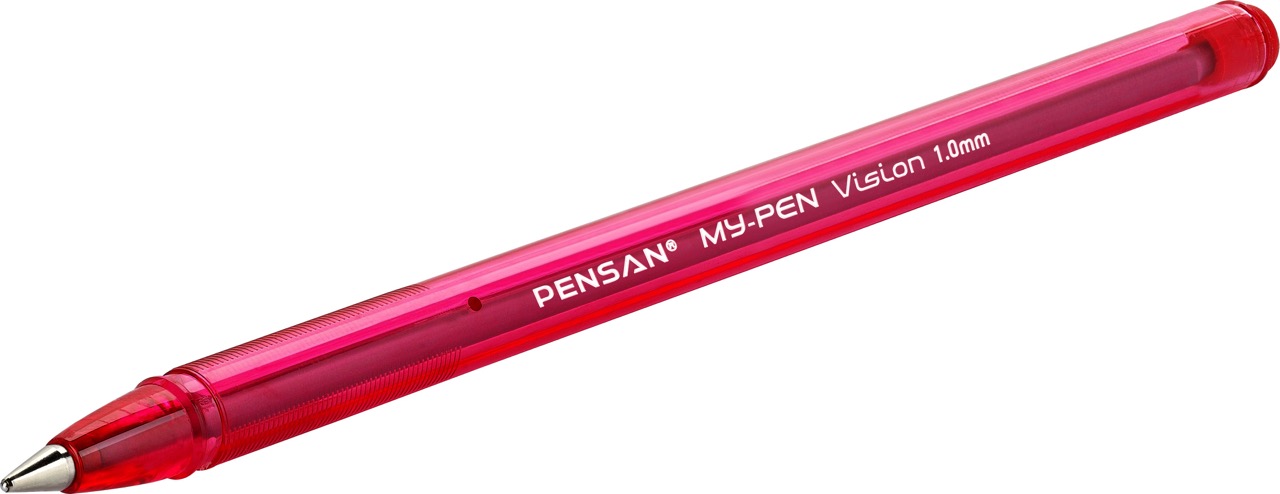 PENSAN 2210 MY-PEN TÜKENMEZ KALEM KIRMIZI 25'Lİ*80