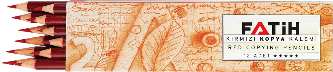 FATİH 25020 KIRMIZI KOPYA KALEMİ 72'Lİ *48