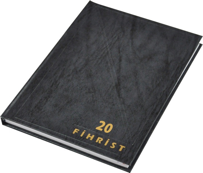 291 GÜRPAŞ 20*28 CİLT BEZLİ TİCARİ FİHRİST 20'Lİ *16