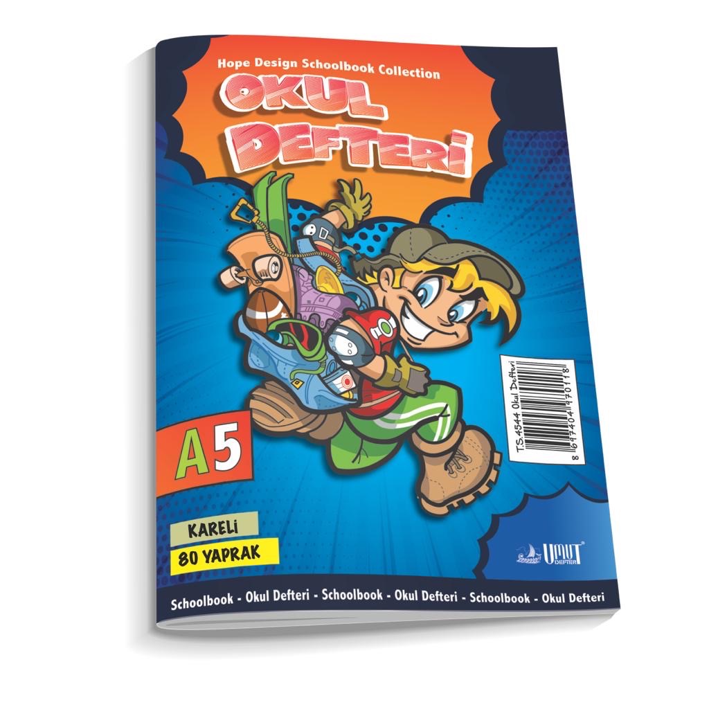 LİSE DEFTERİ 80 YP.KARELİ *12