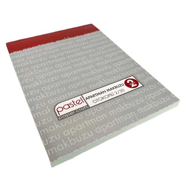 PASTEL 2/50 OTOKOPİLİ APARTMAN MAKBUZU *12****************