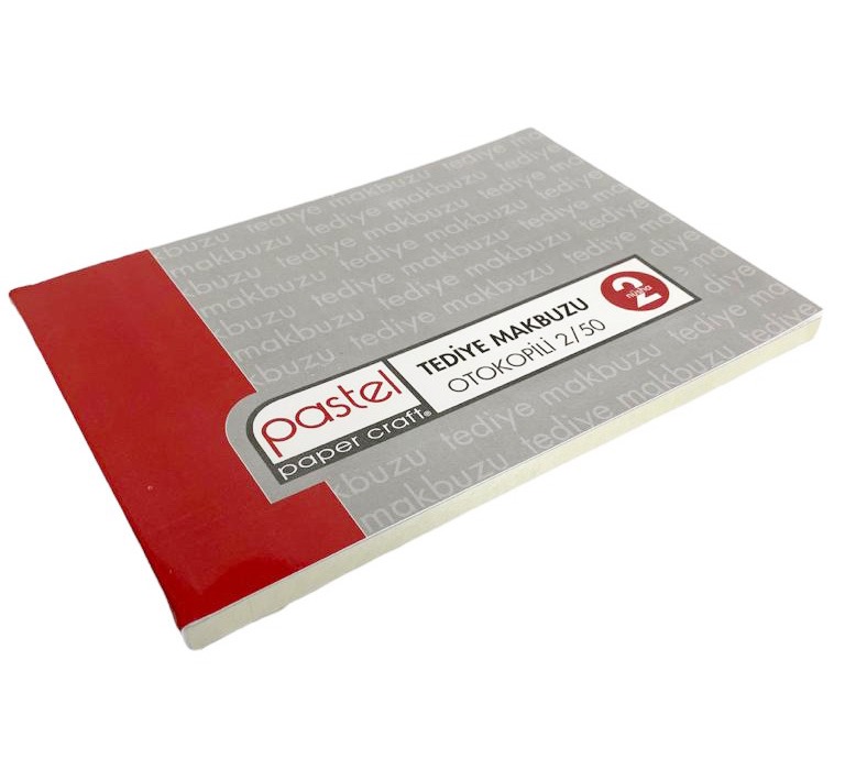 PASTEL 2/50 OTOKOPİLİ TEDİYE MAKBUZU *12**************
