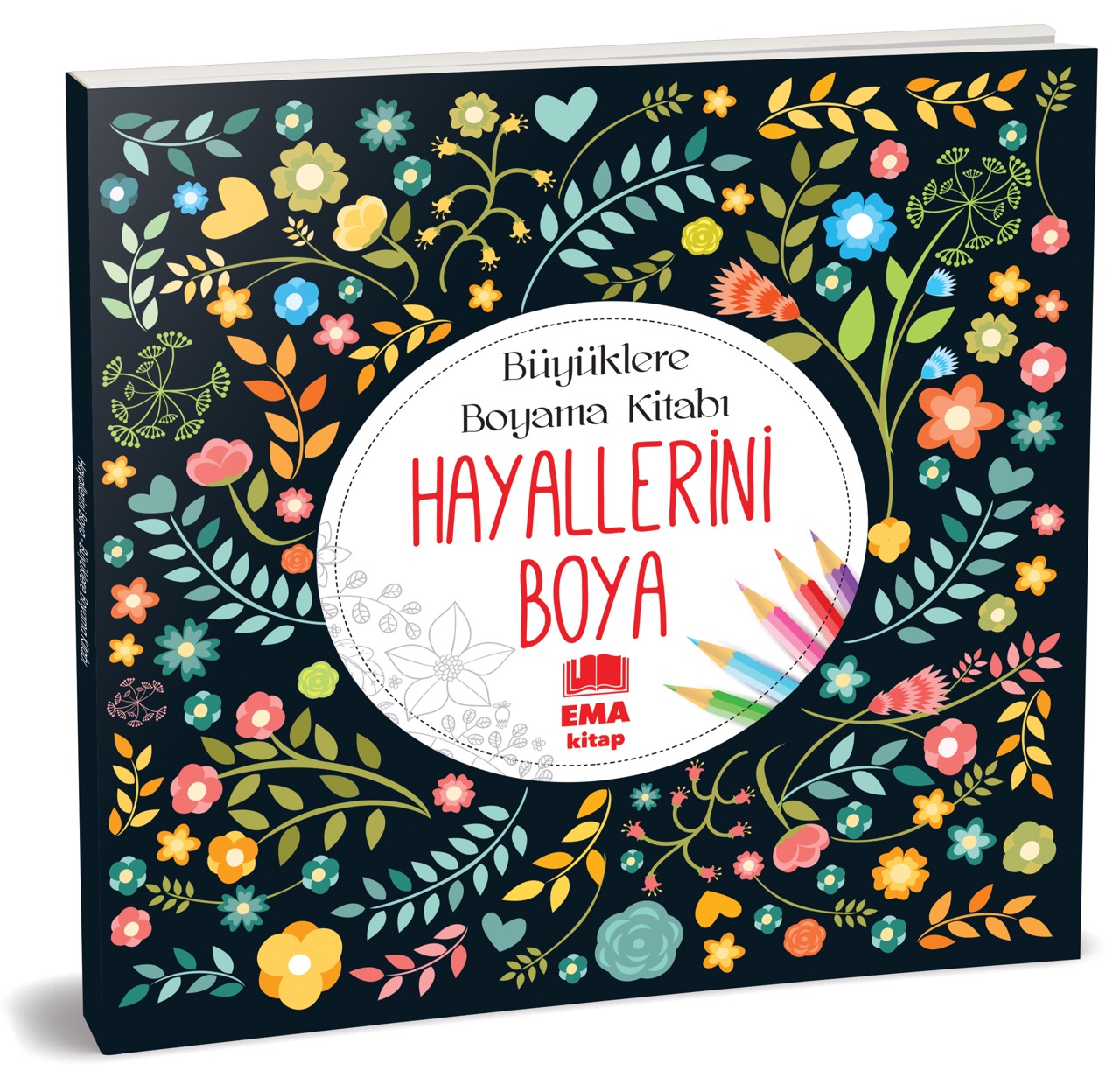 EMA HAYALLERİNİ BOYA BÜYÜKLER İÇİN MANDALA *60