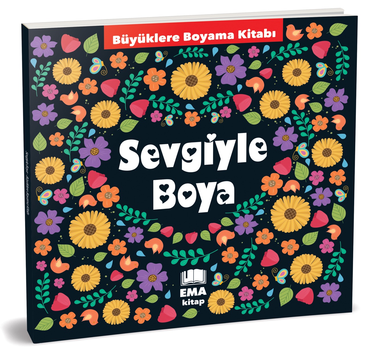 EMA BÜYÜKLERLE BOYAMA KİTABI SEVGİYLE BOYA *60