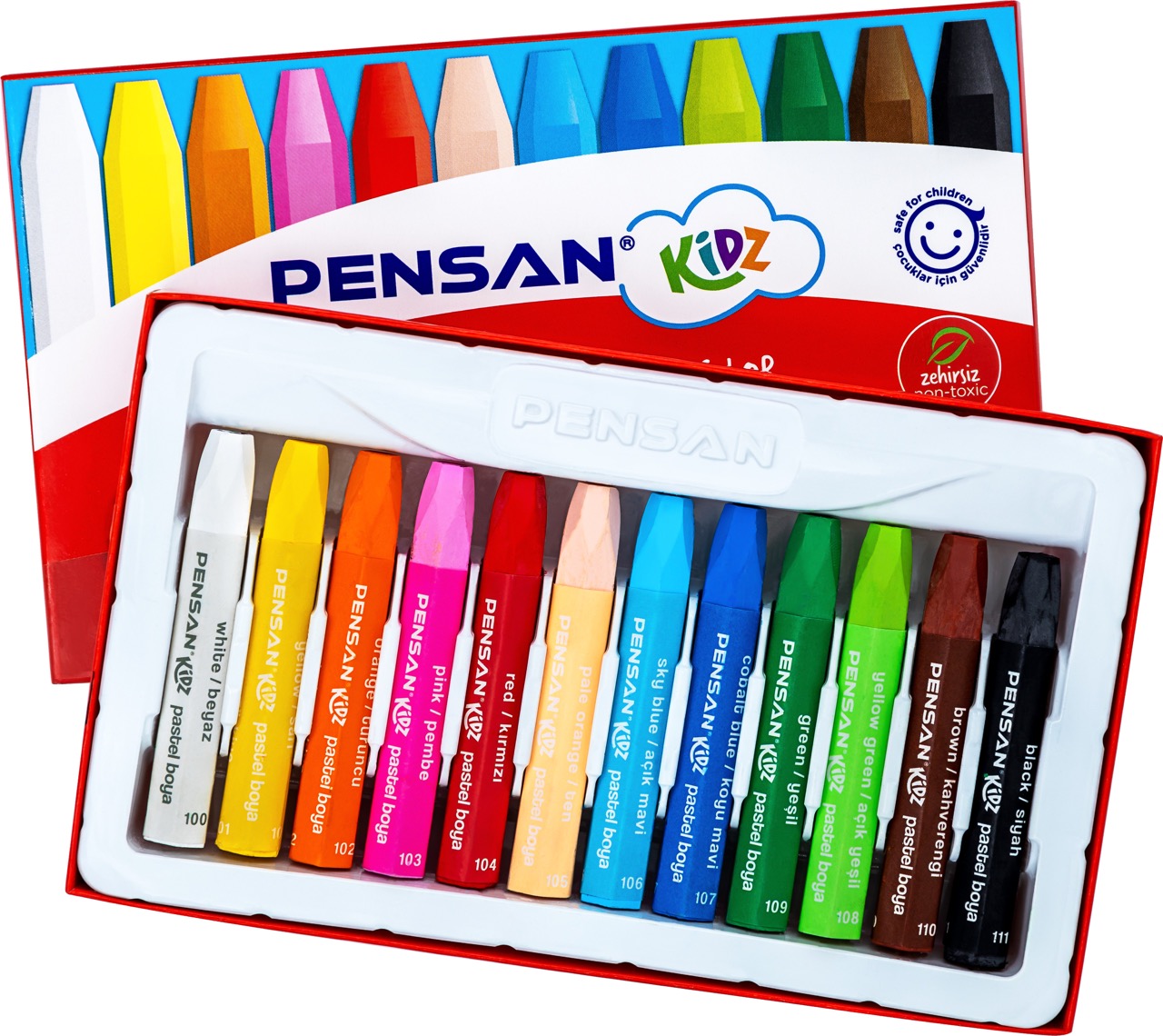 PENSAN KİDZ 98060 12 RENK PASTEL BOYA *144