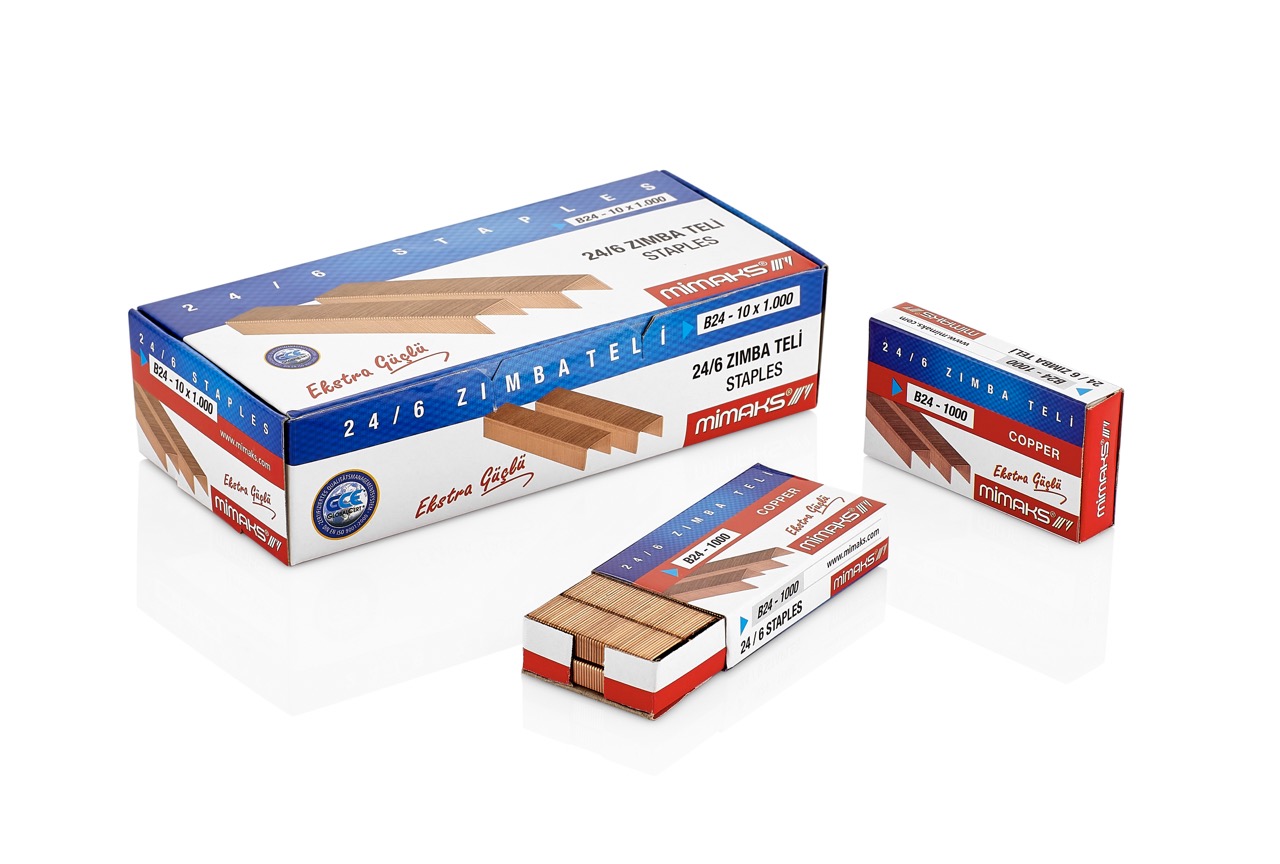 MİMAKS B-24 BAKIR ZIMBA TELİ 24/6 10'LU *30
