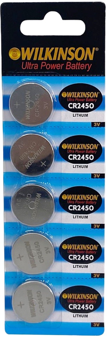 WILKINSON CR2450 LITHUIM PİL 5'Lİ*20