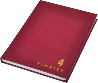 E240-4 GÜRPAŞ 17*24 CİLT BEZLİ TİCARİ FİHRİST 4'LÜ