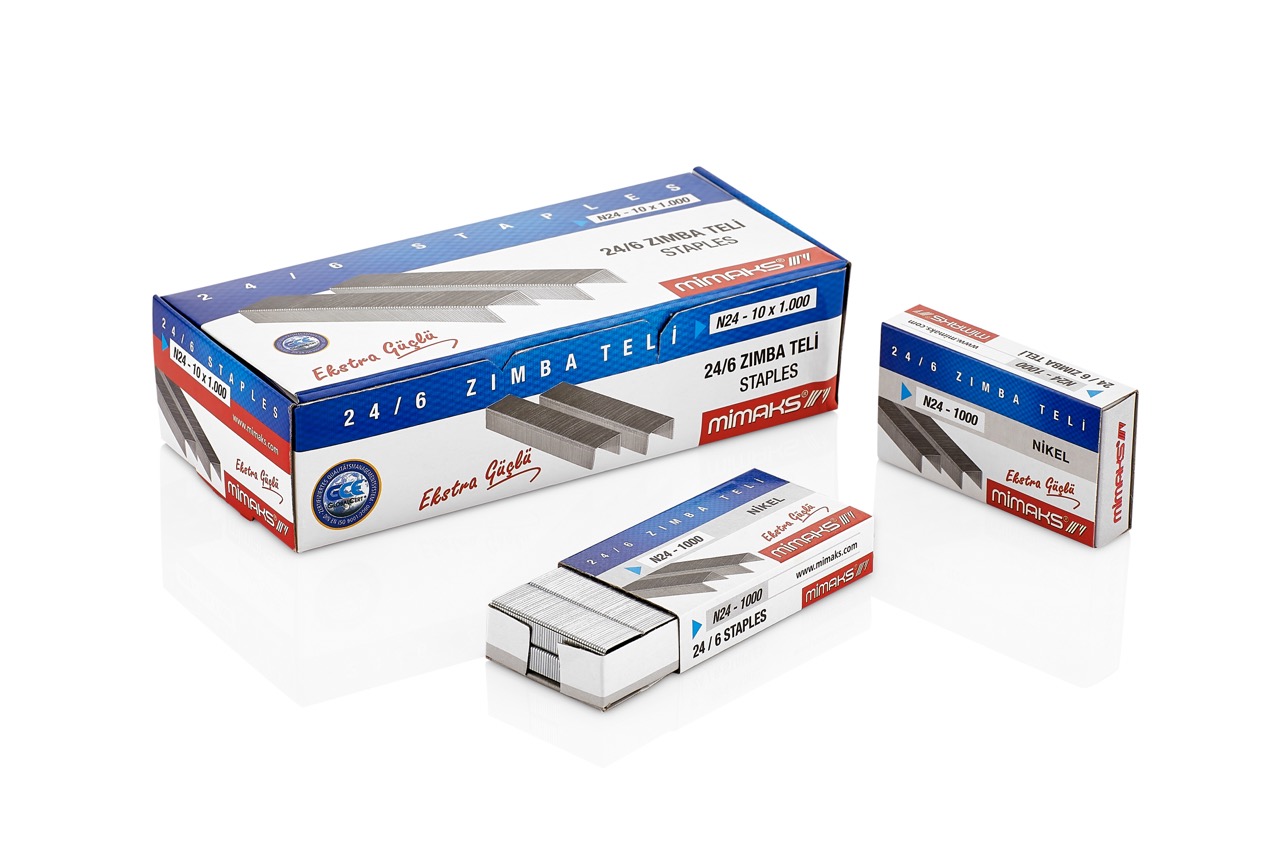 MİMAKS NİKEL ZIMBA TELİ 24/6 10'LU *30