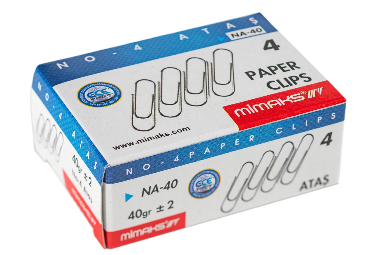 MİMAKS NA-40 NO:4 METAL ATAŞ 30'LU *8