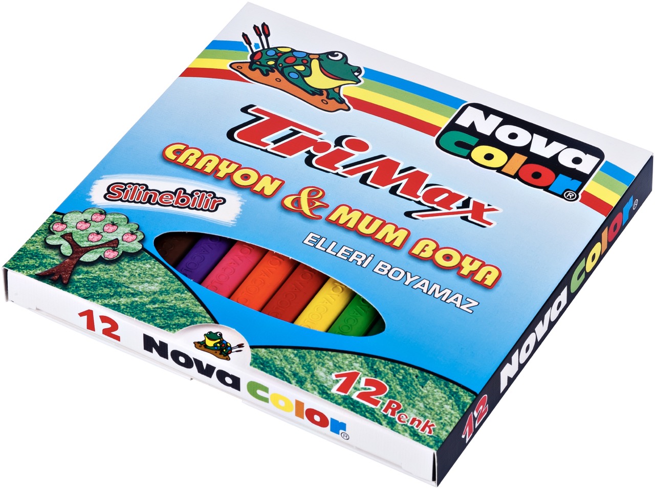 NOVA COLOR NC-2117 TRİMAX MUM BOYA 12'Lİ *96