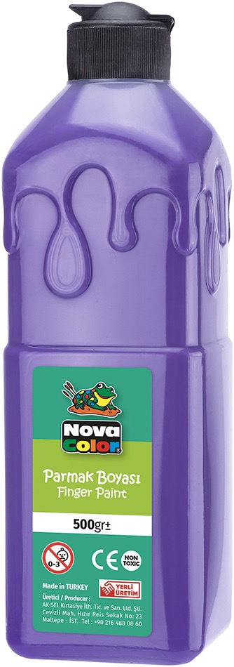NOVA COLOR NC-378 MOR PARMAK BOYASİ 500 GR*24