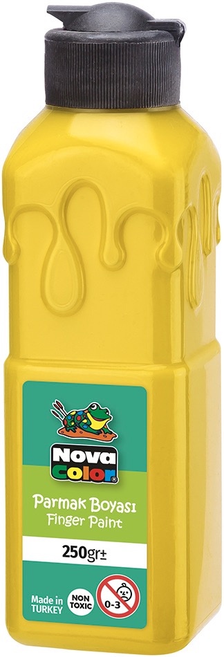 NOVA COLOR NC-441 SARİ PARMAK BOYASİ 250 GR