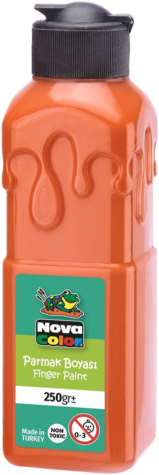 NC-449 NOVA COLOR TURUNCU PARMAK BOYASİ 250 GR