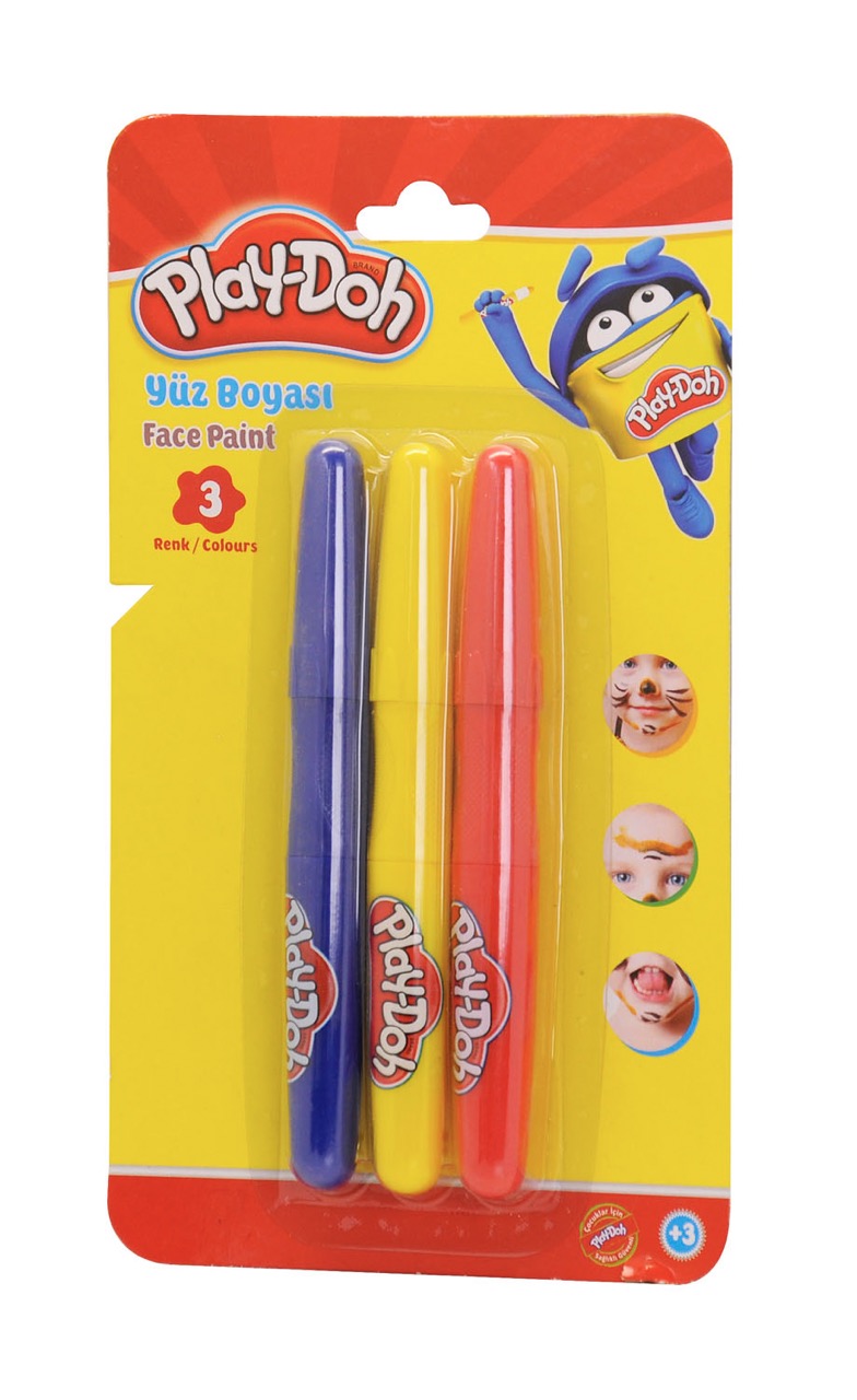 PLAY-DOH YU002 3RENK YÜZ BOYASI *144